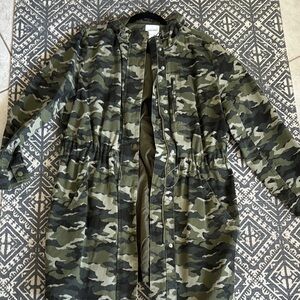 Camouflage Hooded Jacket